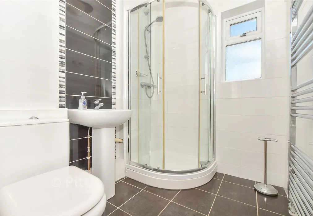 Shower Room - Redlake Road, Freshwater, Isle of Wight - Wards of Kent