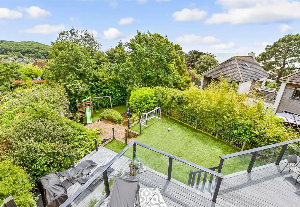 Rear Garden - High Ridge, Seabrook, Hythe, Kent - Wards of Kent