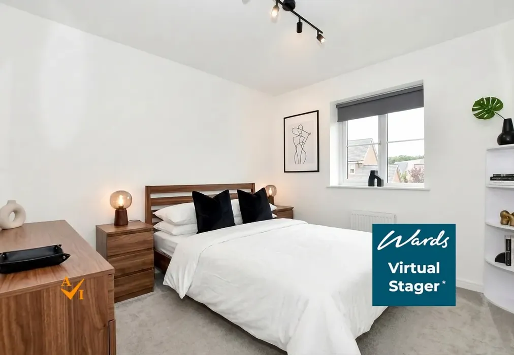 Bedroom 2 (Modern style) - Percival Way, Otham, Maidstone, Kent - Wards of Kent