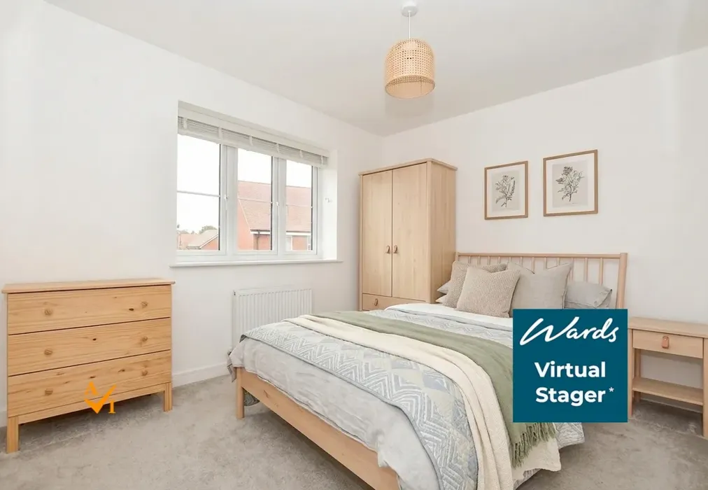 Bedroom 1 (Nordic style) - Percival Way, Otham, Maidstone, Kent - Wards of Kent