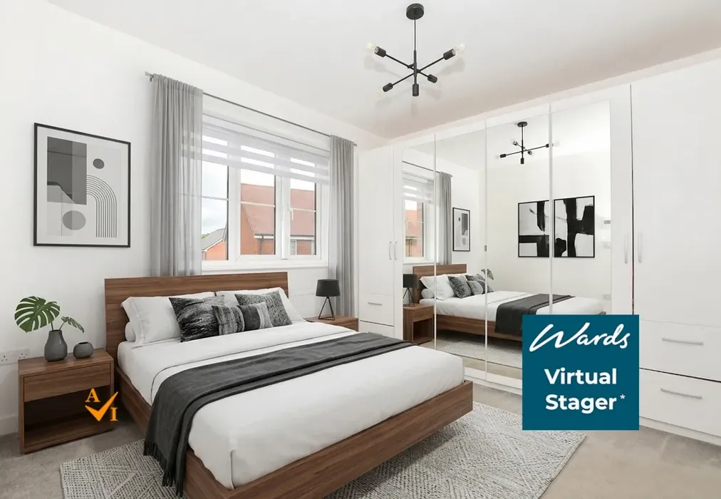 Bedroom 1 (Modern style) - Percival Way, Otham, Maidstone, Kent - Wards of Kent