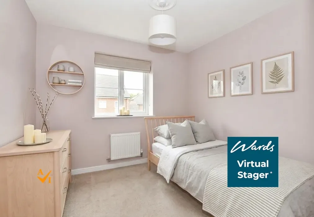 Bedroom 3 (Nordic style) - Percival Way, Otham, Maidstone, Kent - Wards of Kent