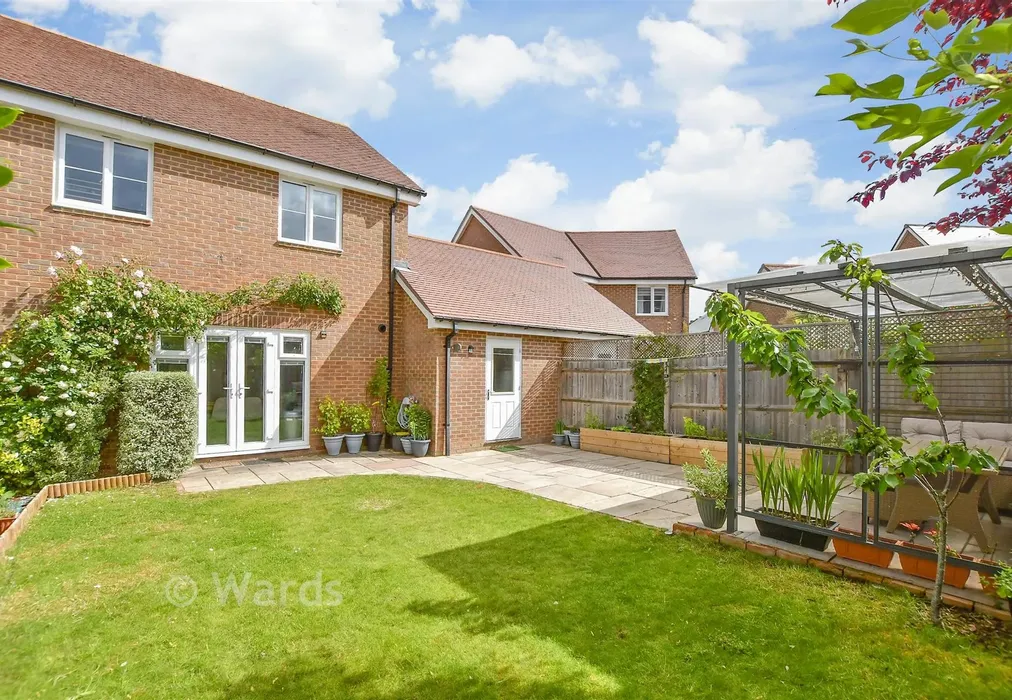 Rear Garden - Percival Way, Otham, Maidstone, Kent - Wards of Kent