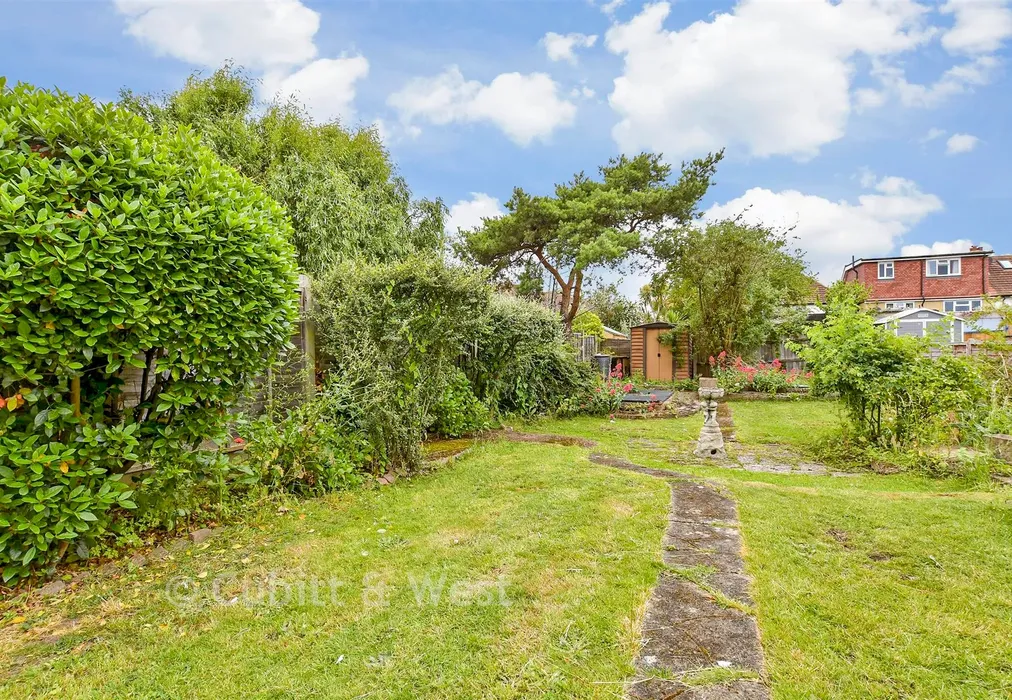 Rear Garden - Fir Road, Sutton, Surrey - Wards of Kent