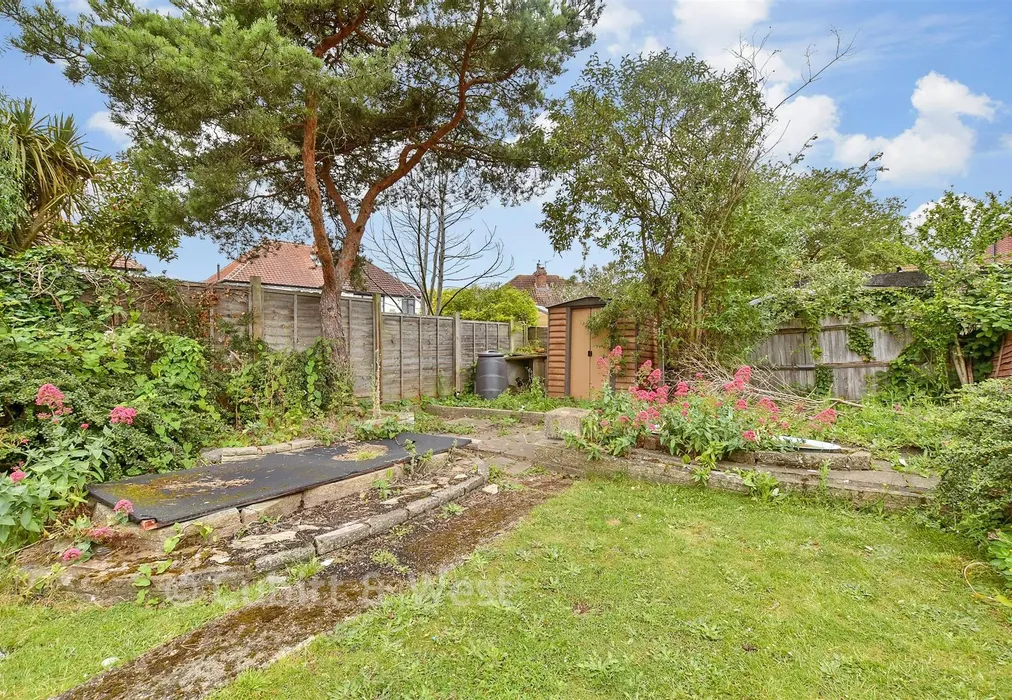 Rear Garden - Fir Road, Sutton, Surrey - Wards of Kent