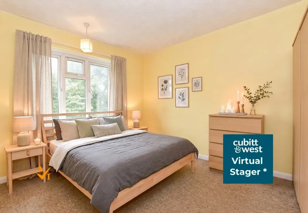 Bedroom 2 (Nordic style) - Milton Road, Waterlooville, Hampshire - Wards of Kent