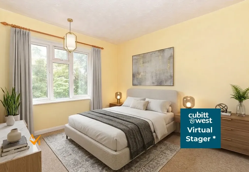 Bedroom 2 (Contemporary style) - Milton Road, Waterlooville, Hampshire - Wards of Kent
