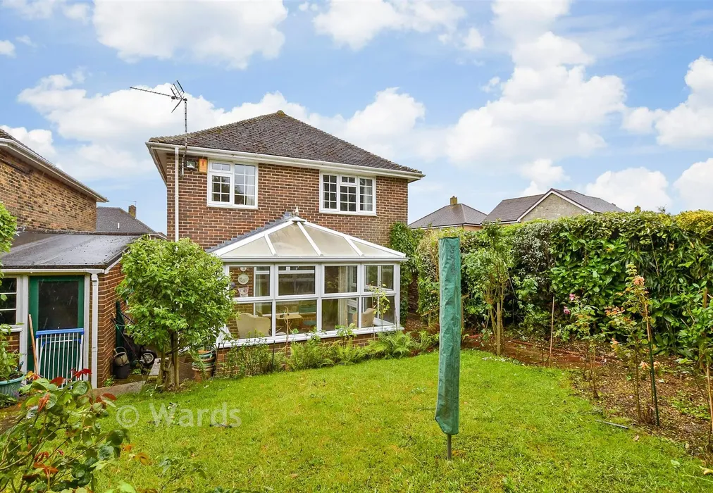 Rear Elevation - Georgian Drive, Coxheath, Maidstone, Kent - Wards of Kent