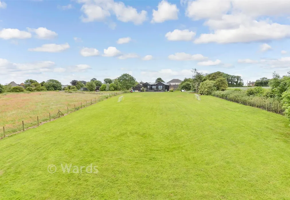 Rear Garden - Dover Road, Westcliffe, Kent - Wards of Kent