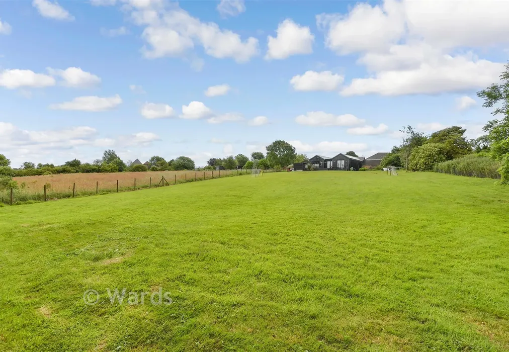 Rear Garden - Dover Road, Westcliffe, Kent - Wards of Kent