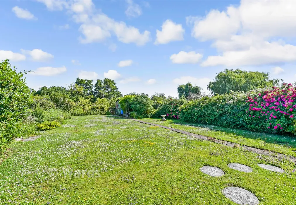 Rear Garden - Maydowns Road, Chestfield, Whitstable, Kent - Wards of Kent