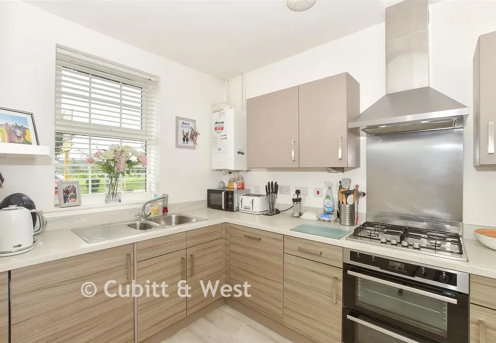 Kitchen - Somerley Drive, Forge Wood, Crawley, West Sussex - Wards of Kent