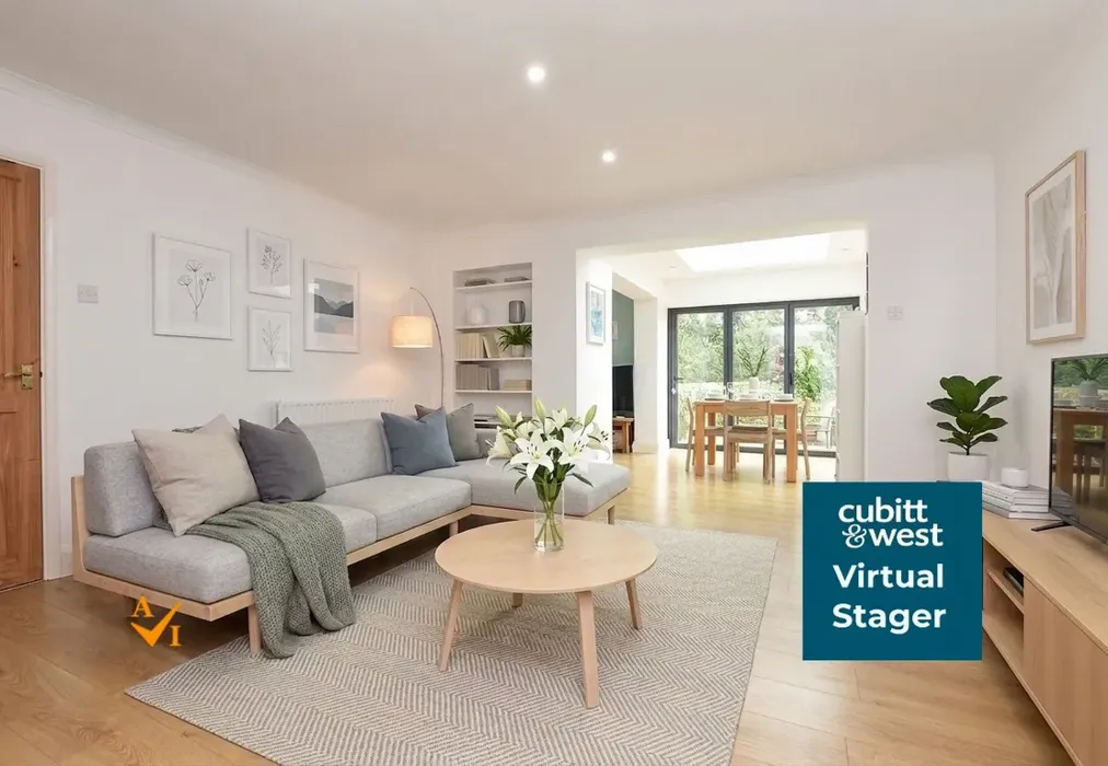 Lounge (Nordic style) - Oak End, Beare Green, Surrey - Wards of Kent