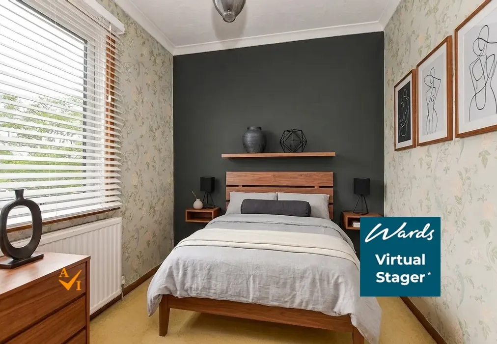 Bedroom 3 (Modern style) - Eastwell Barn Mews, Tenterden, Kent - Wards of Kent