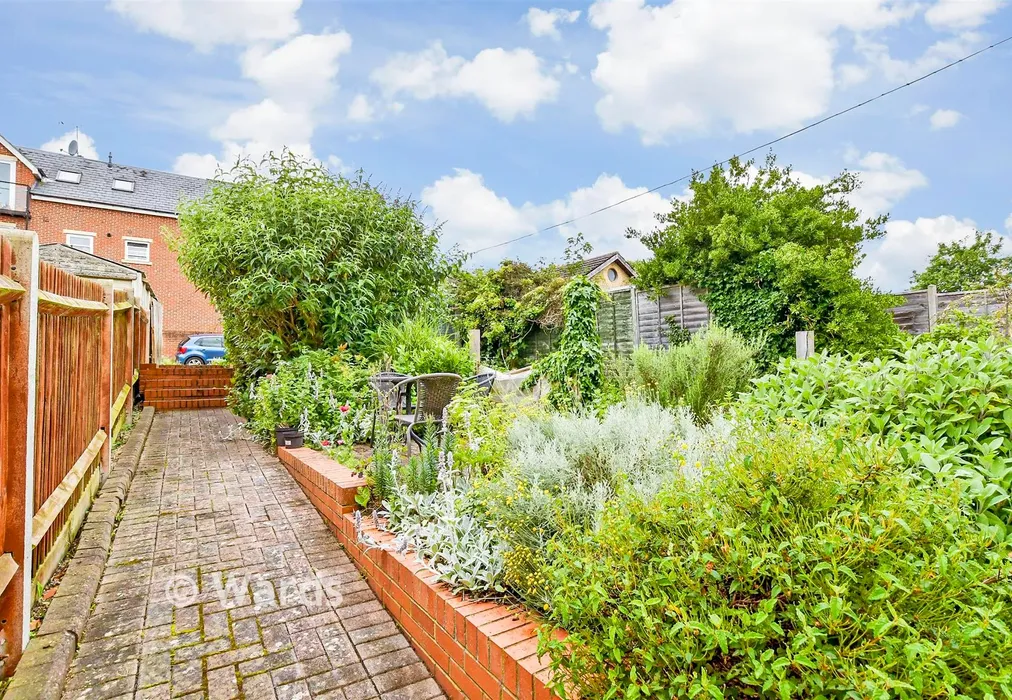Rear Garden - Bower Street, Maidstone, Kent - Wards of Kent
