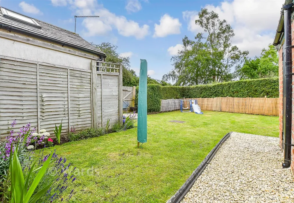 Rear Garden - Frensham Road, Rolvenden Layne, Cranbrook, Kent - Wards of Kent