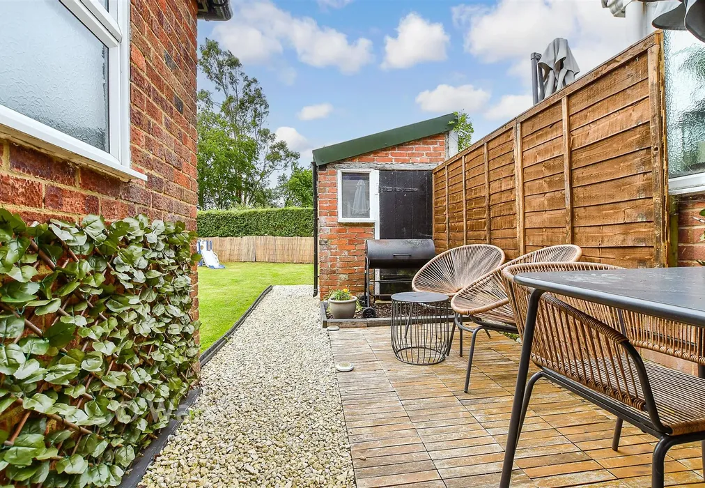 Patio / Decking - Frensham Road, Rolvenden Layne, Cranbrook, Kent - Wards of Kent