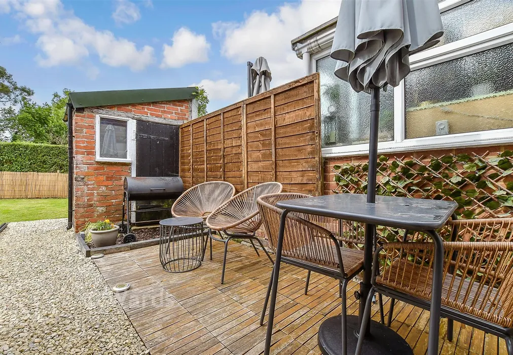 Patio / Decking - Frensham Road, Rolvenden Layne, Cranbrook, Kent - Wards of Kent