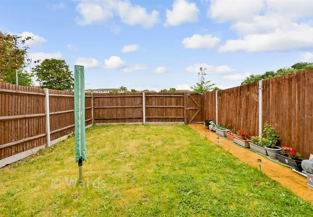 Rear Garden - Laleham Lane, Margate, Kent - Wards of Kent