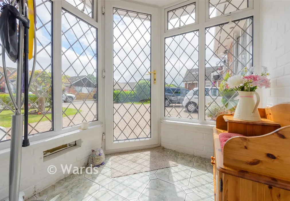 Porch - Millfield Road, West Kingsdown, Sevenoaks, Kent - Wards of Kent