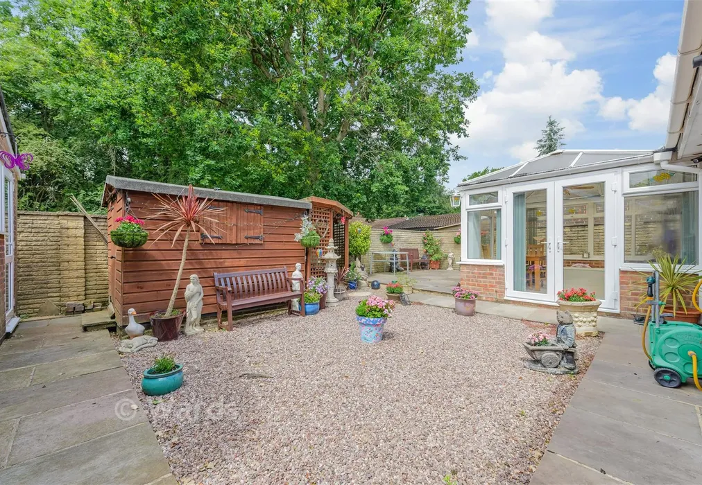 Rear Garden - Millfield Road, West Kingsdown, Sevenoaks, Kent - Wards of Kent