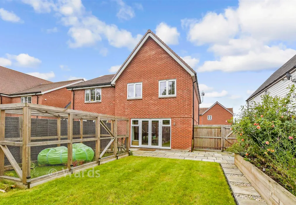Rear Elevation - Smarden, Ashford, Kent - Wards of Kent