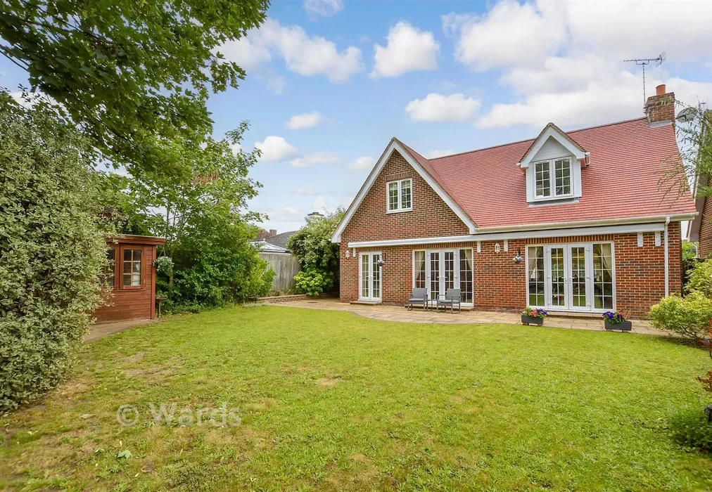 Rear Garden - Heathfield Road, Penenden Heath, Maidstone, Kent - Wards of Kent