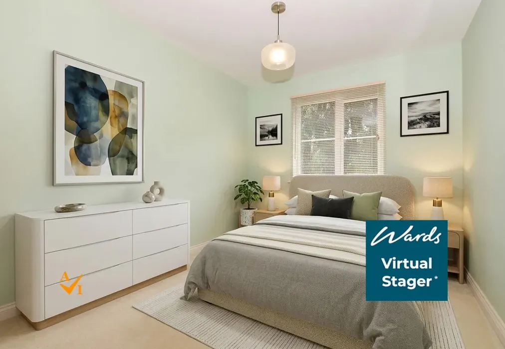 Bedroom 2 (Contemporary style) - Westborough Mews, Maidstone, Kent - Wards of Kent