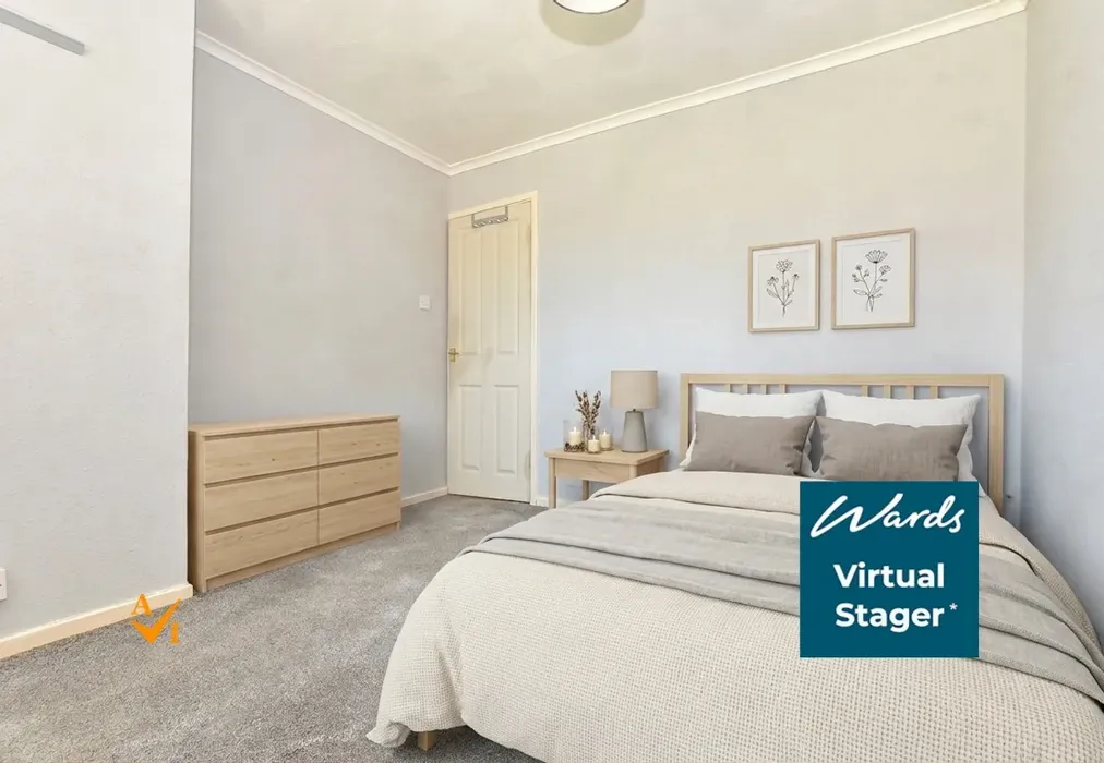 Bedroom 2 (Nordic style) - Mill Lane, Herne Bay, Kent - Wards of Kent