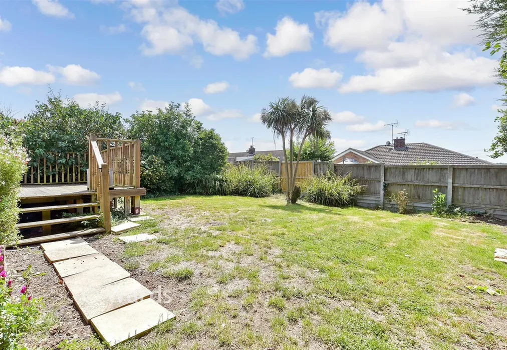 Rear Garden - Mill Lane, Herne Bay, Kent - Wards of Kent