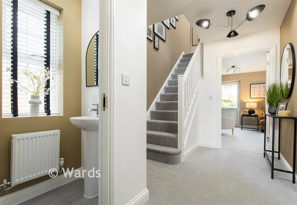 Internal Lifestyle Hallway - Richmond Park, Whitfield, Kent - Wards of Kent