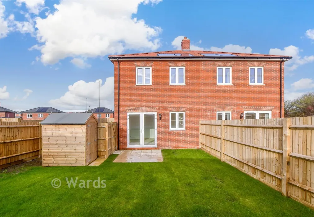 Rear Garden - Richmond Park, Whitfield, Kent - Wards of Kent