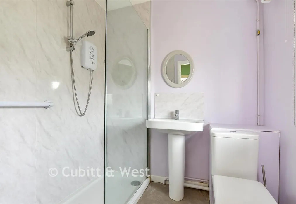 Shower Room - Cowley Drive, Woodingdean, Brighton, East Sussex - Wards of Kent