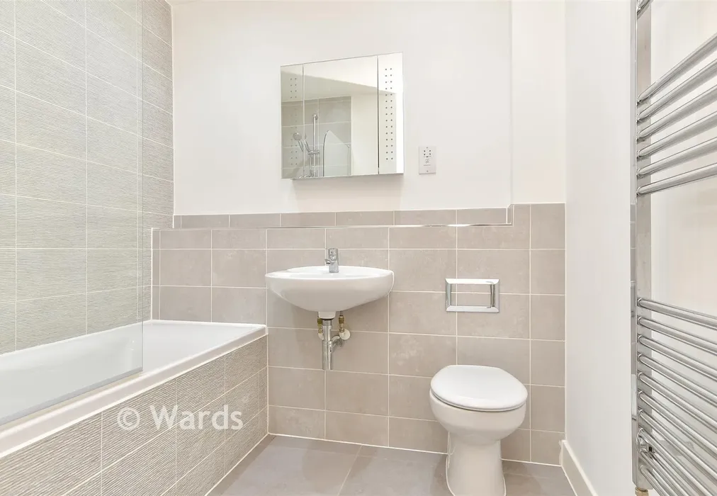 Bathroom - Haffenden Avenue, Sittingbourne, Kent - Wards of Kent