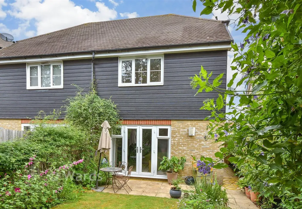 Rear Elevation - Haffenden Avenue, Sittingbourne, Kent - Wards of Kent