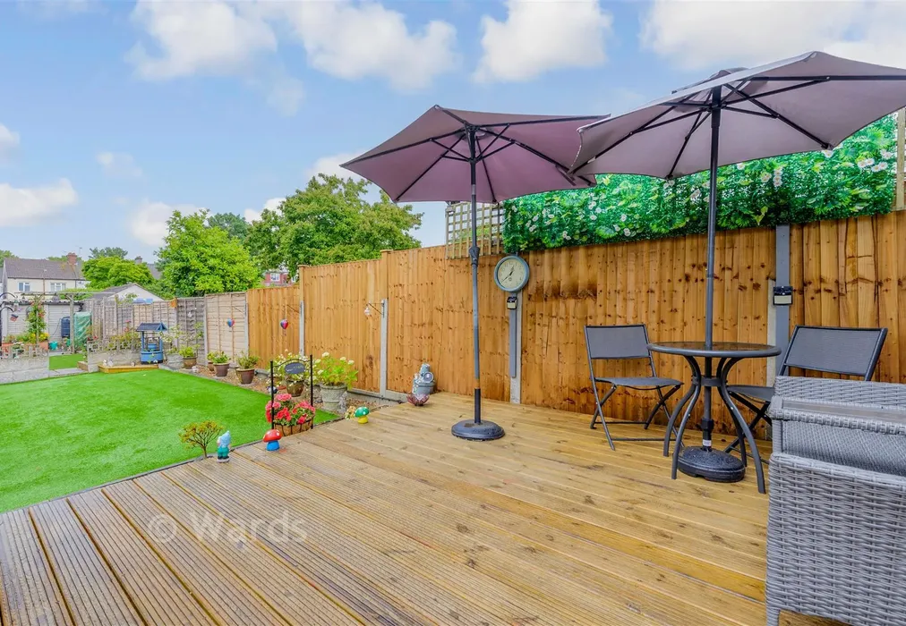 Patio / Decking - Gouge Avenue, Northfleet, Gravesend, Kent - Wards of Kent
