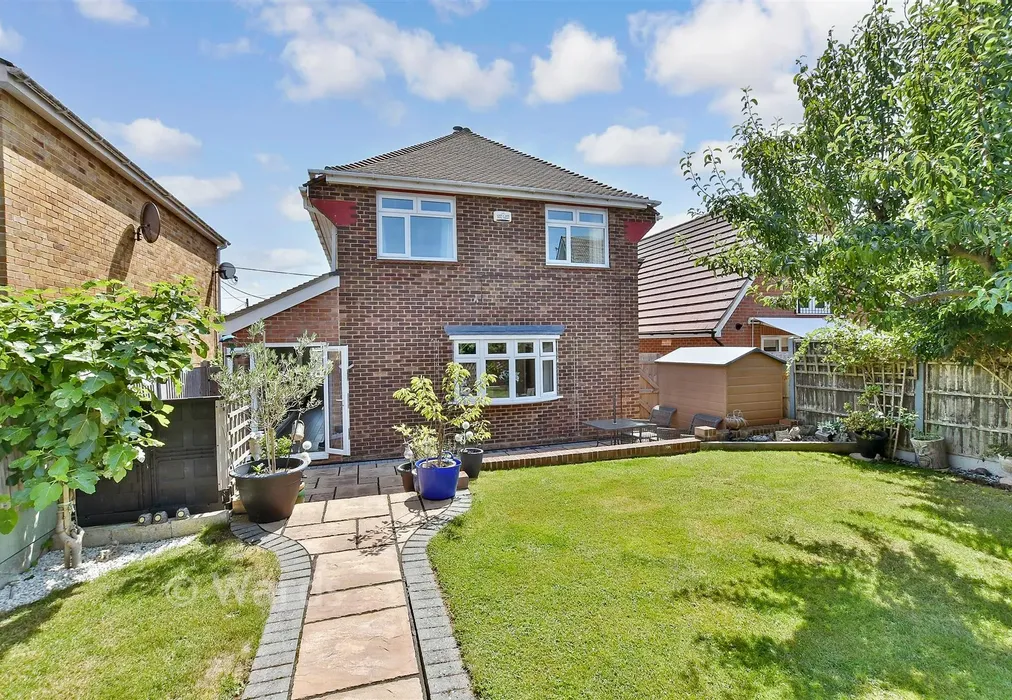 Rear Elevation - Oak Lane, Minster, Sheerness, Kent - Wards of Kent