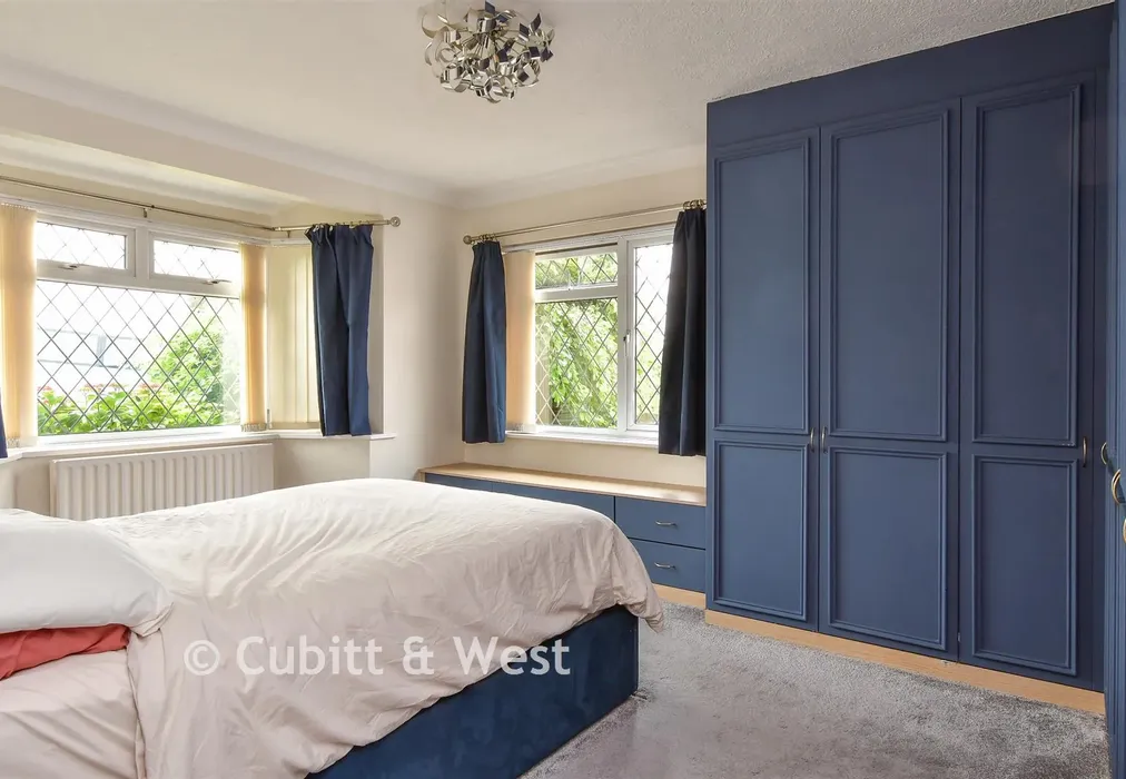 Bedroom 1 - Falmer Road, Woodingdean, Brighton, East Sussex - Wards of Kent