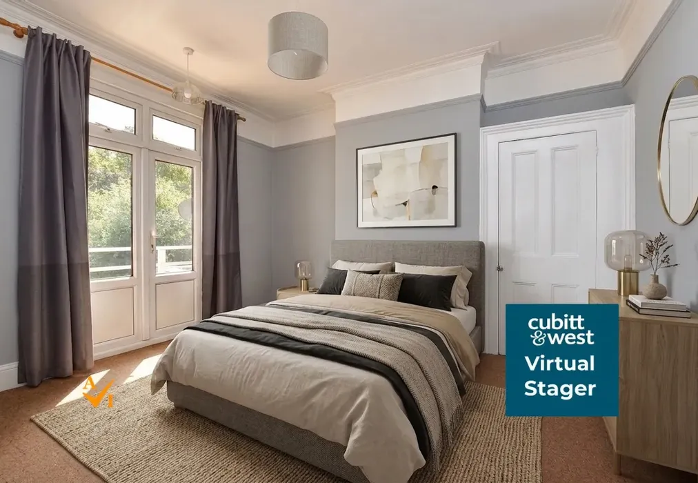 Bedroom 2 * (Contemporary style) - Mayfield Road, South Croydon, Surrey - Wards of Kent