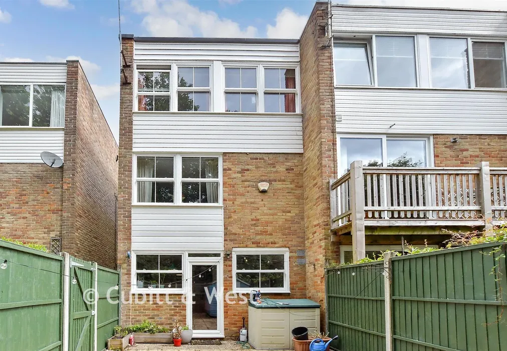Rear Elevation - Parkfield, North Parade, Horsham, West Sussex - Wards of Kent