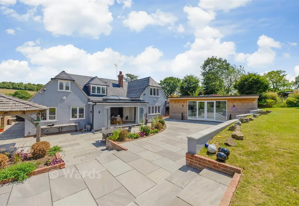 Rear Elevation - Beesfield Lane, Farningham, Kent - Wards of Kent