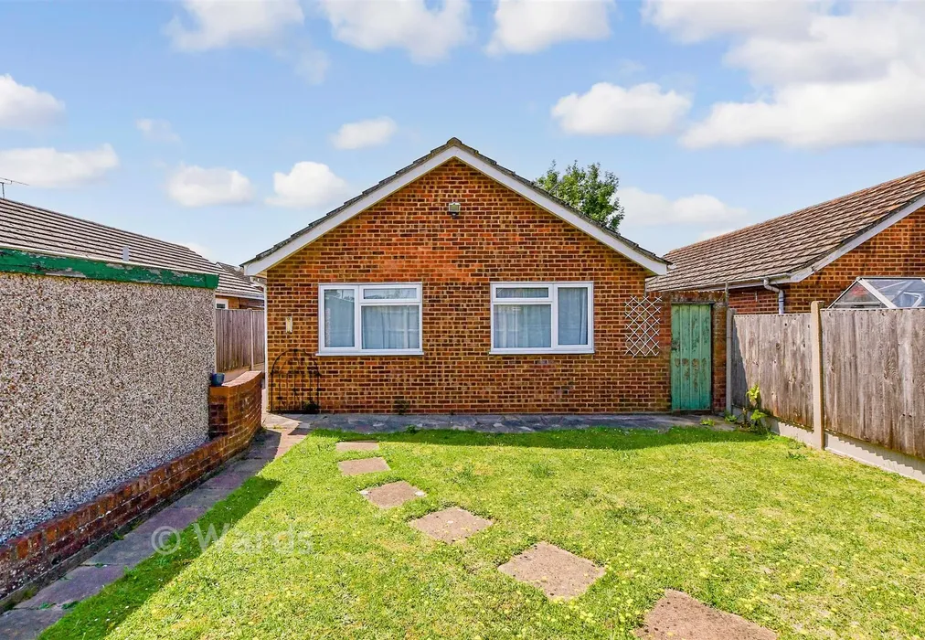 Rear Elevation - Chestnut Drive, Broadstairs, Kent - Wards of Kent