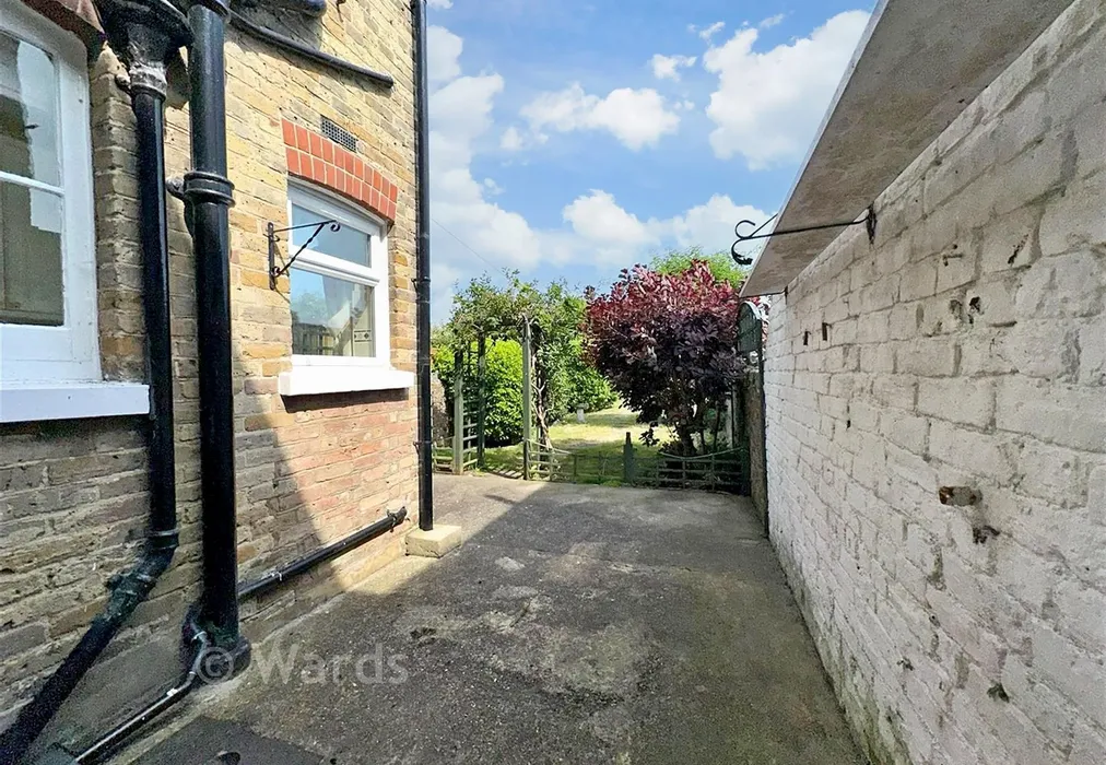 Side View Patio - St. Benet's Road, Westgate-On-Sea, Kent - Wards of Kent