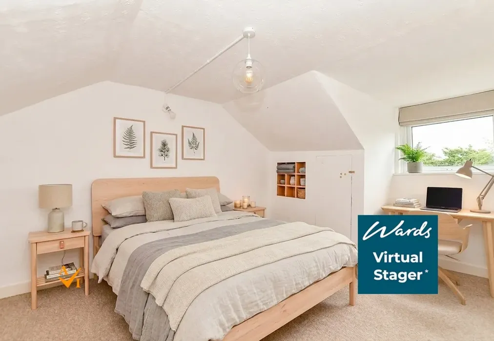 Bedroom 2 (Nordic style) - Priory Street, Tonbridge, Kent - Wards of Kent
