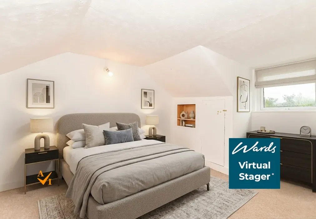 Bedroom 2 (Contemporary style) - Priory Street, Tonbridge, Kent - Wards of Kent