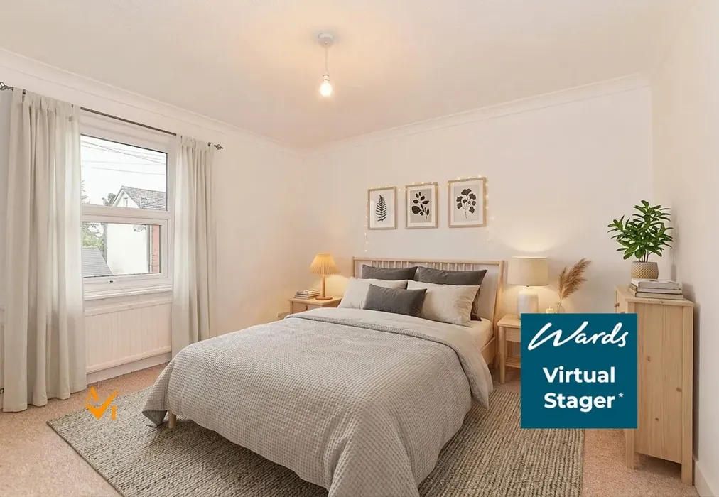Bedroom 1 (Nordic style) - Priory Street, Tonbridge, Kent - Wards of Kent