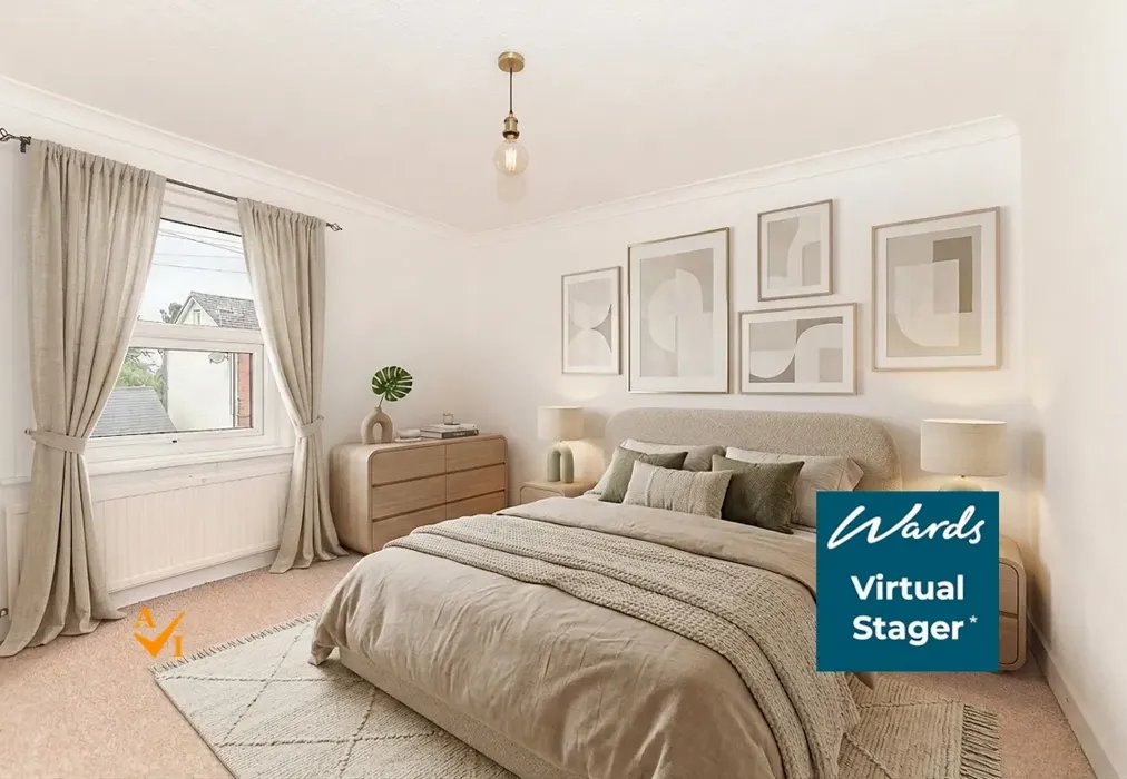 Bedroom 1 (Contemporary style) - Priory Street, Tonbridge, Kent - Wards of Kent