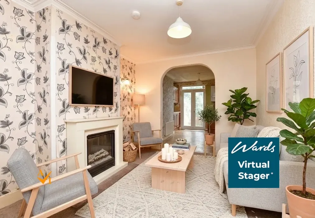 Lounge (Nordic style) - St. John's Road, Upper Gillingham, Kent - Wards of Kent