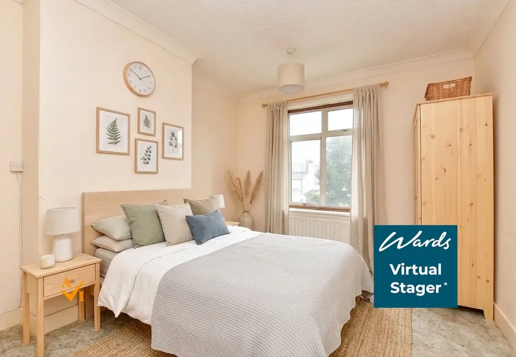 Bedroom 2 (Nordic style) - St. John's Road, Upper Gillingham, Kent - Wards of Kent