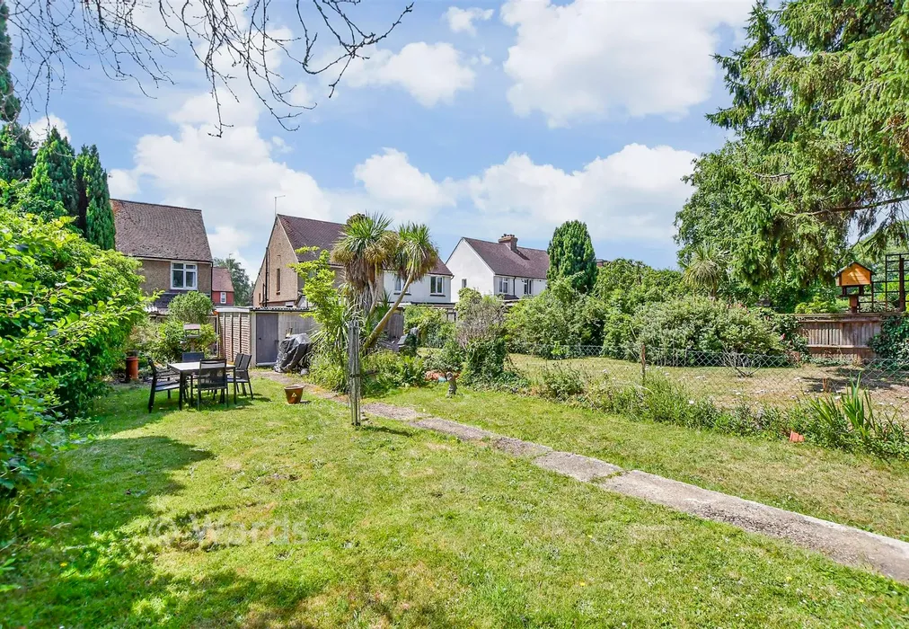 Rear Garden - Plains Avenue, Maidstone, Kent - Wards of Kent